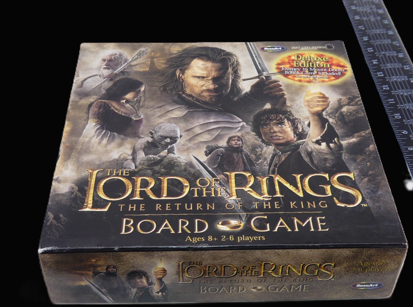 2004 The Lord of the Rings Return King Board Game Instruction Manual Only