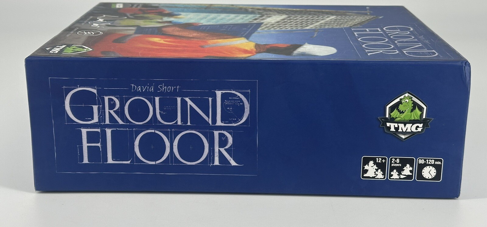 Tasty Minstrel Business Boardgame Ground Floor Open Box Rare Game Fast Ship