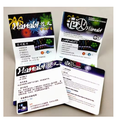 HANABI Board Game – 2-5 Players, Easy & Fun Party/Family Card Game