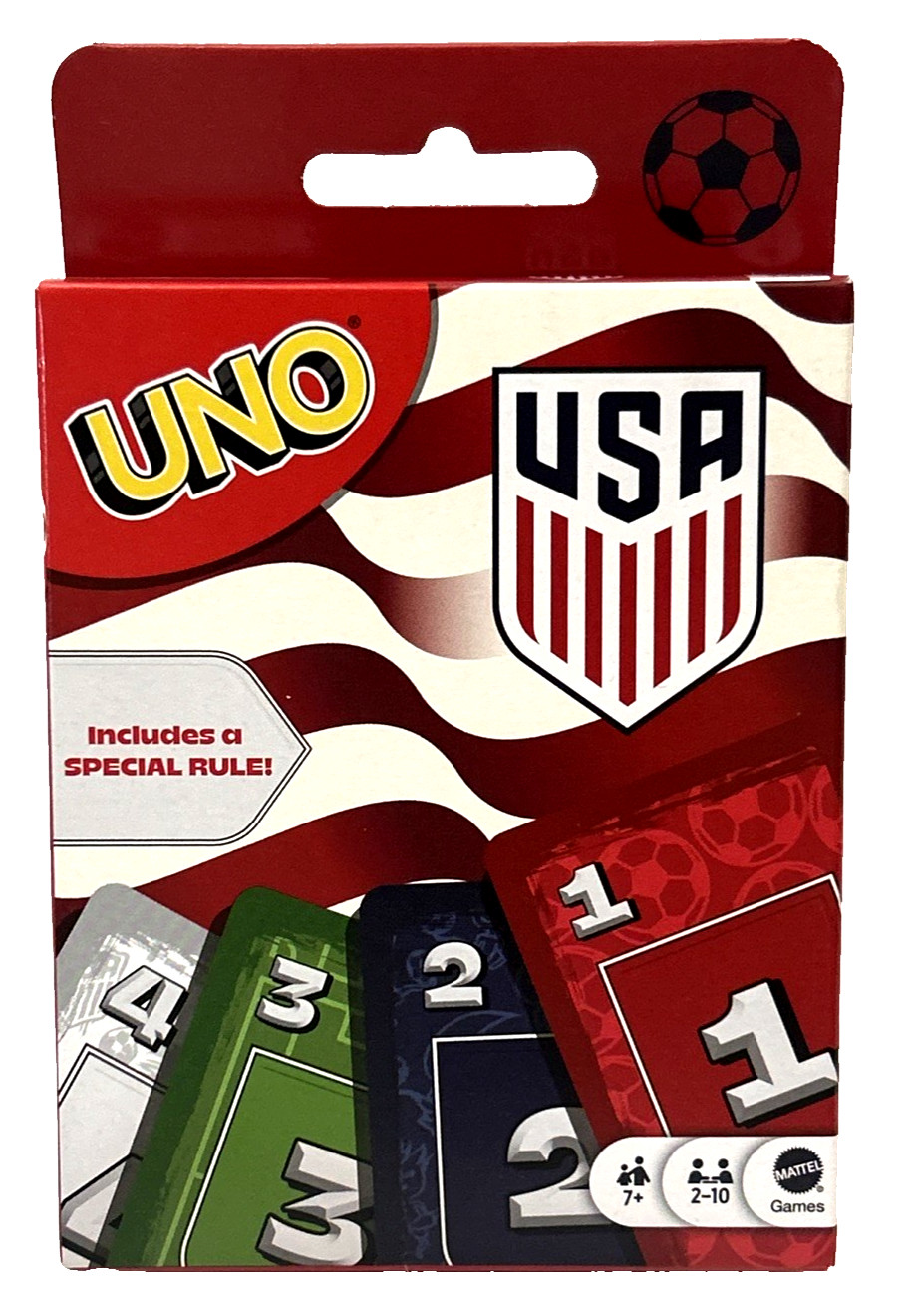 UNO US Men’s National Team 2026 World Cup Year Card Game for Kids & Family