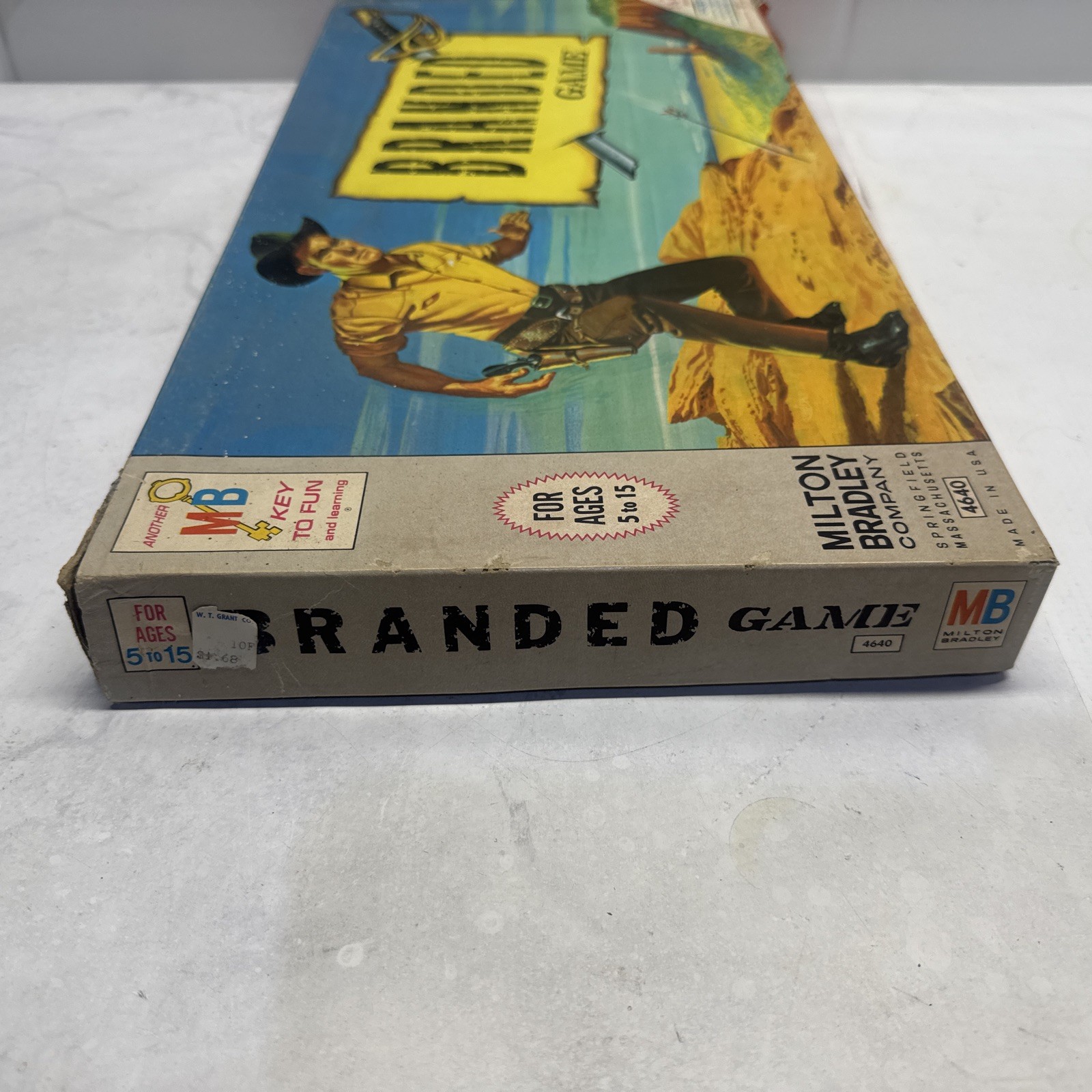 Branded Game (1966) by Milton Bradley #4640 Chuck Connors Complete