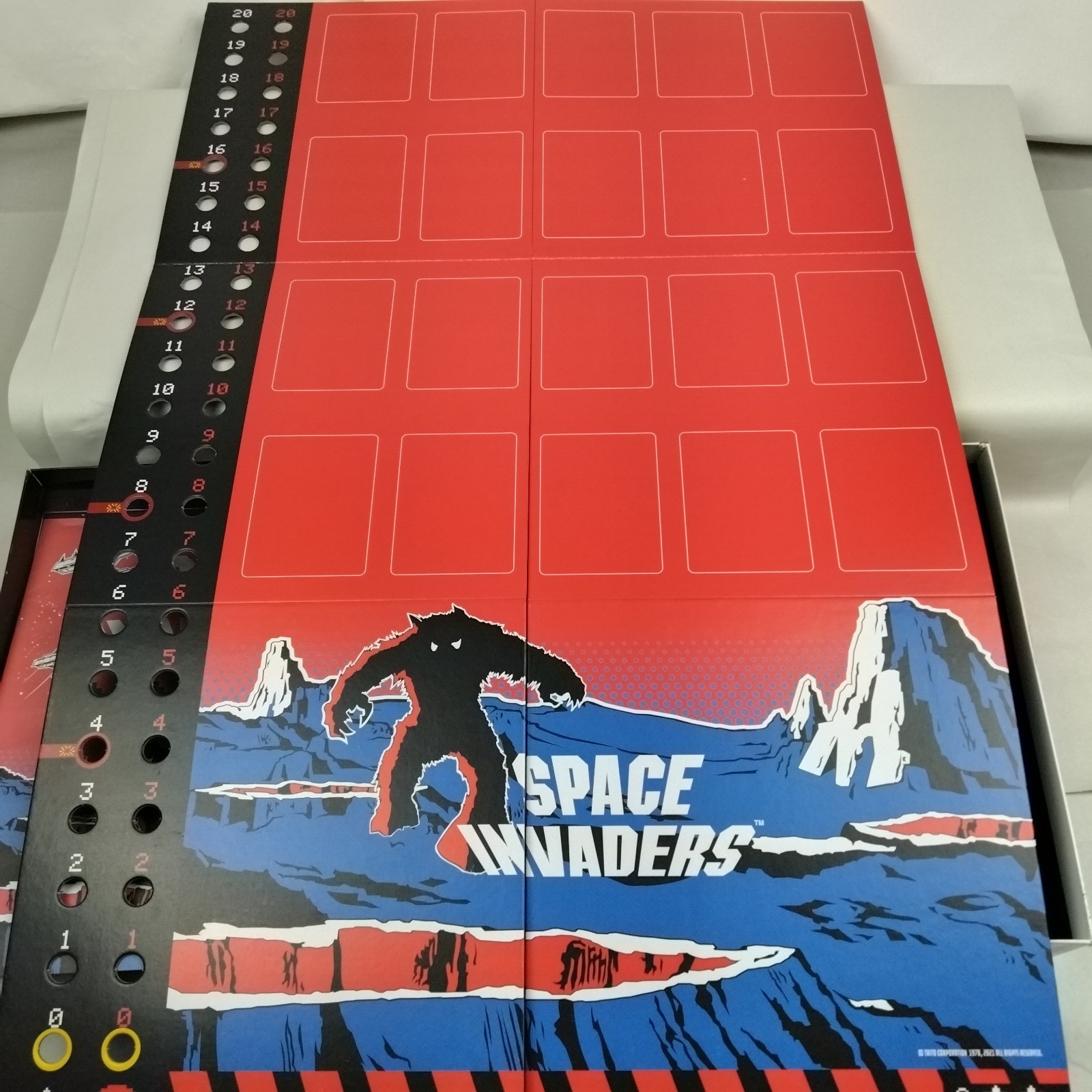 Space Invaders Strategy Board Game Taito Buffalo Games Arcade 3D Shooter UFO