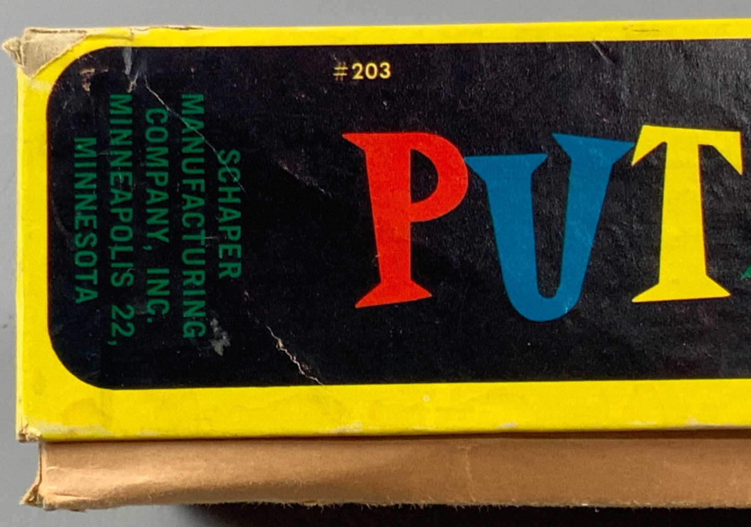 Vintage 1956 Schaper “Put and Take Game” – Item #203 – COMPLETE