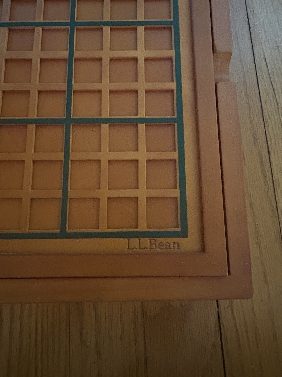 LL BEAN Four in One Game Board: Checkers, Color Sudoku, Chess & Number Sudoku
