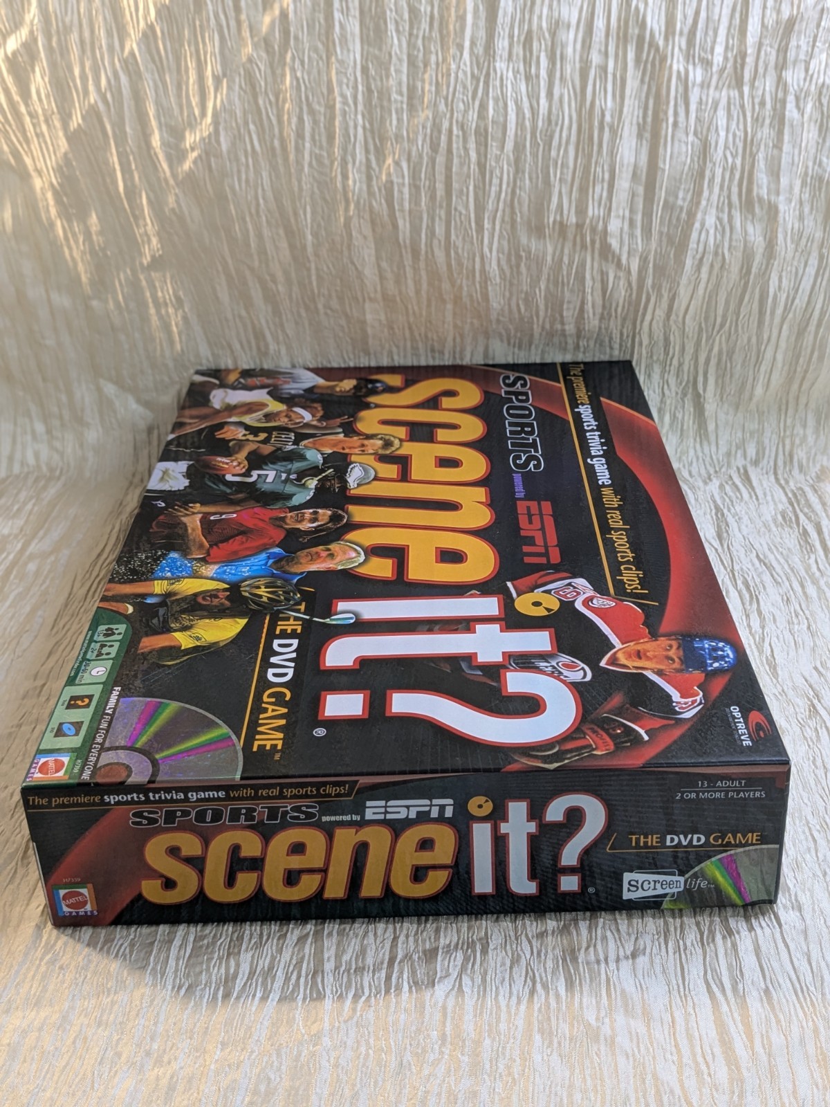 Complete SCENE IT? SPORTS Powered by ESPN The DVD Game Sports Trivia NFL NHL NBA