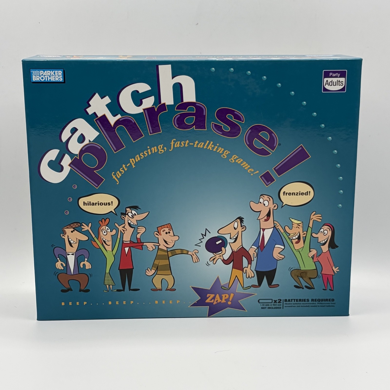 VINTAGE Catch Phrase Game COMPLETE WORKS Parker Brothers 1994 90s Words