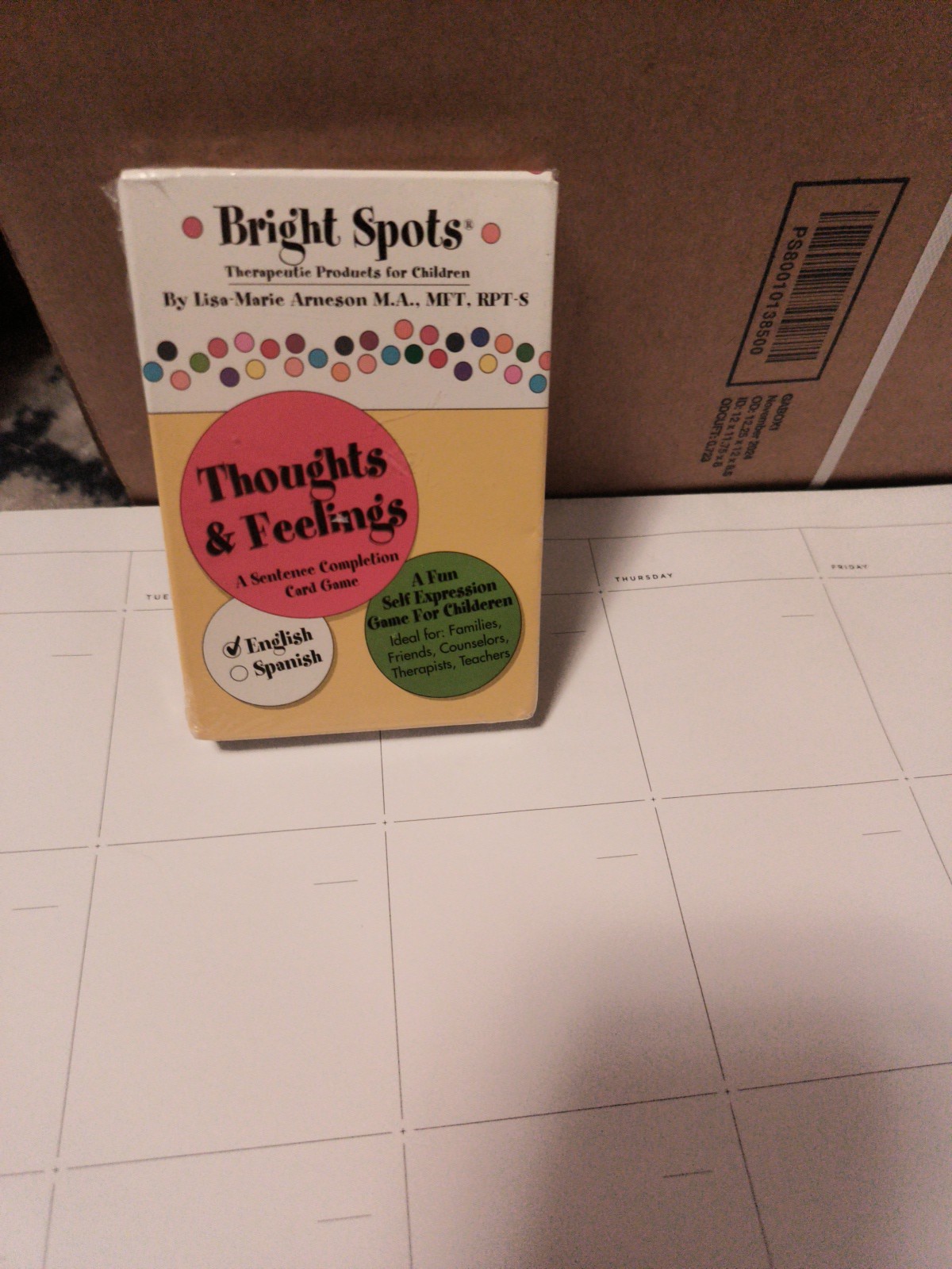 Bright Spots Thoughts And Feelings Self Expression Game Kids In English