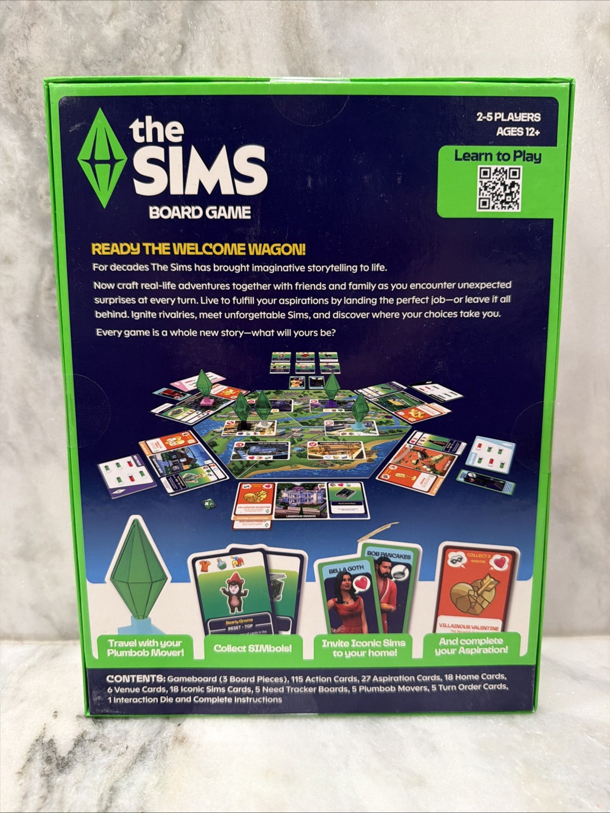 The Sims Board Strategy Game 2-5 Players NEW