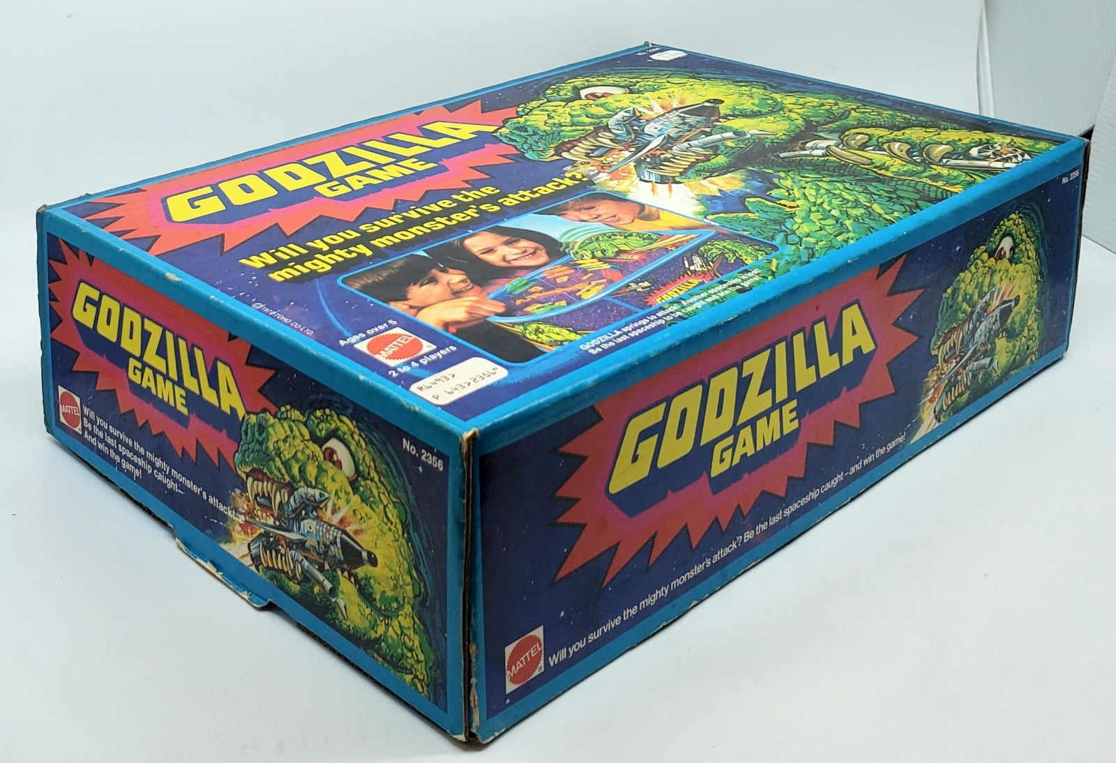 Vintage Rare 1978 Mattell Godzilla Game In Original Box #2356 – READ!