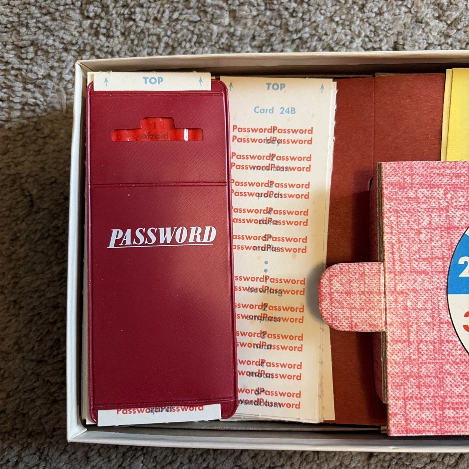 PASSWORD Game 1963 Edition Milton Bradley #4260