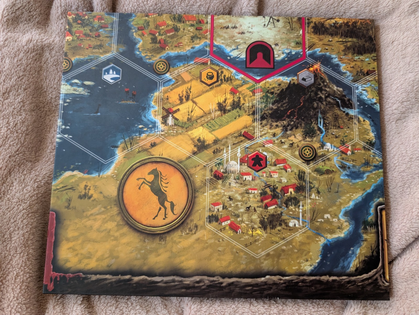 Scythe Board Game FOLDING BOARD ONLY