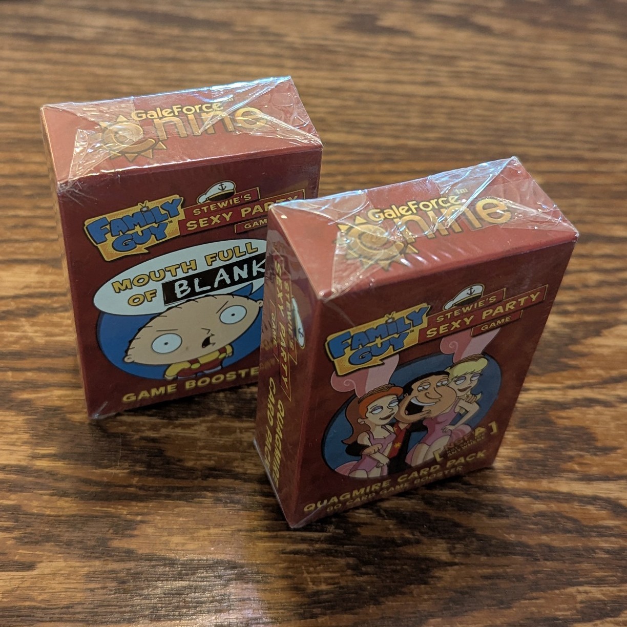 NEW SEALED – Family Guy Stewie’s Sexy Party Quagmire + Mouth Full of Blanks Pack