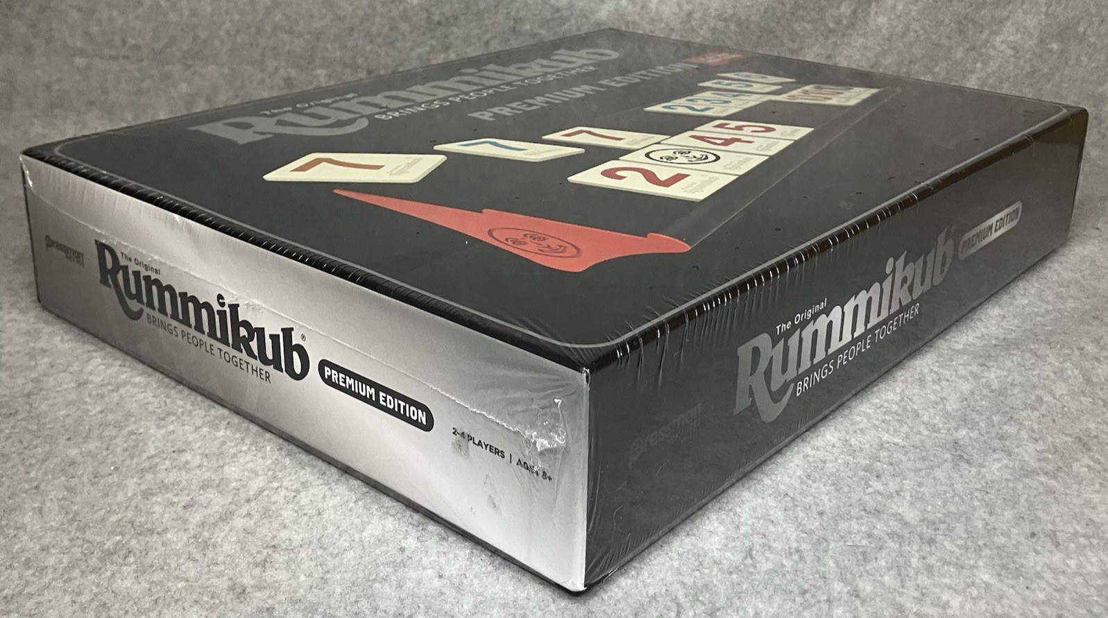 NEW The Original Rummikub Premium Edition Board Game Pressman Tiles Set Sealed
