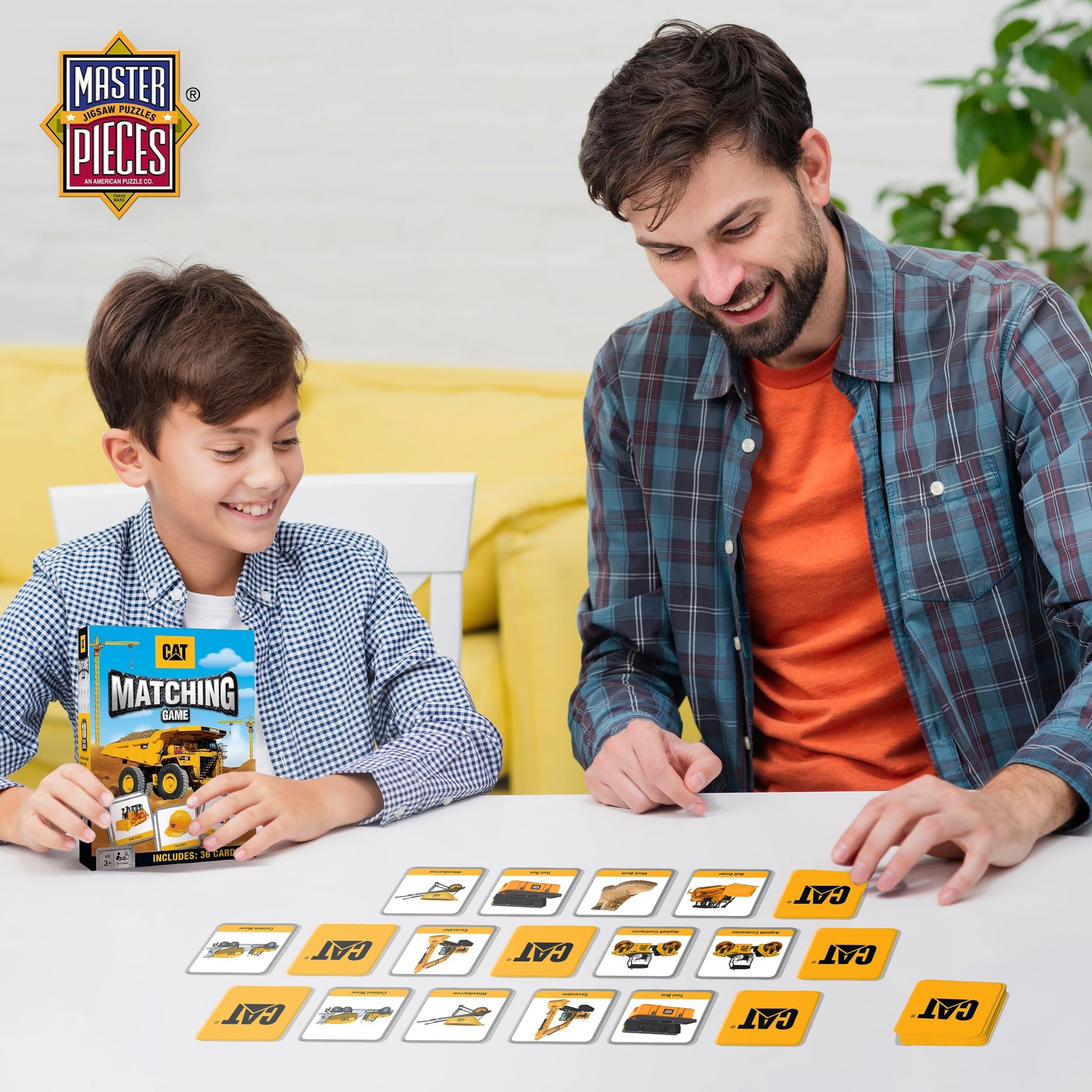 Officially Licensed CAT Picture Matching Card Game for Kids and Families