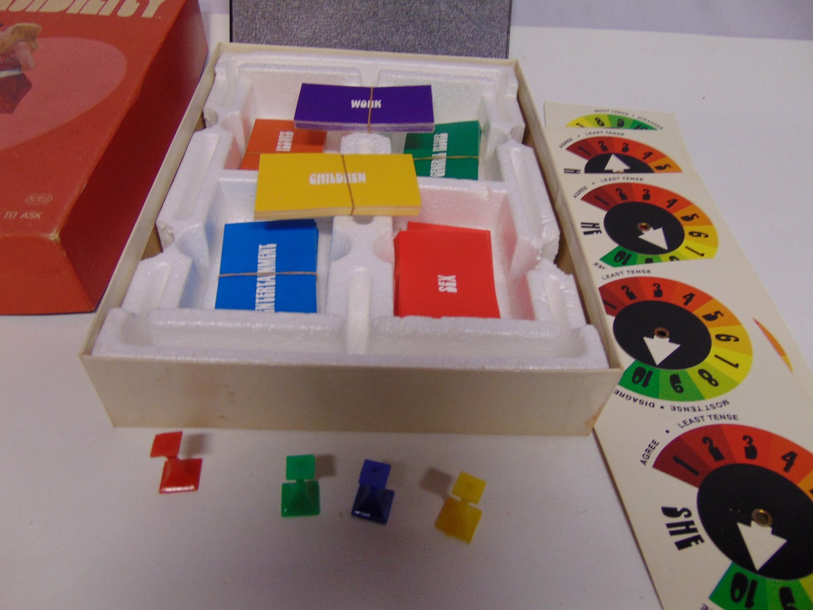 1974 Reiss games Compatibility board game #161 complete in box USA