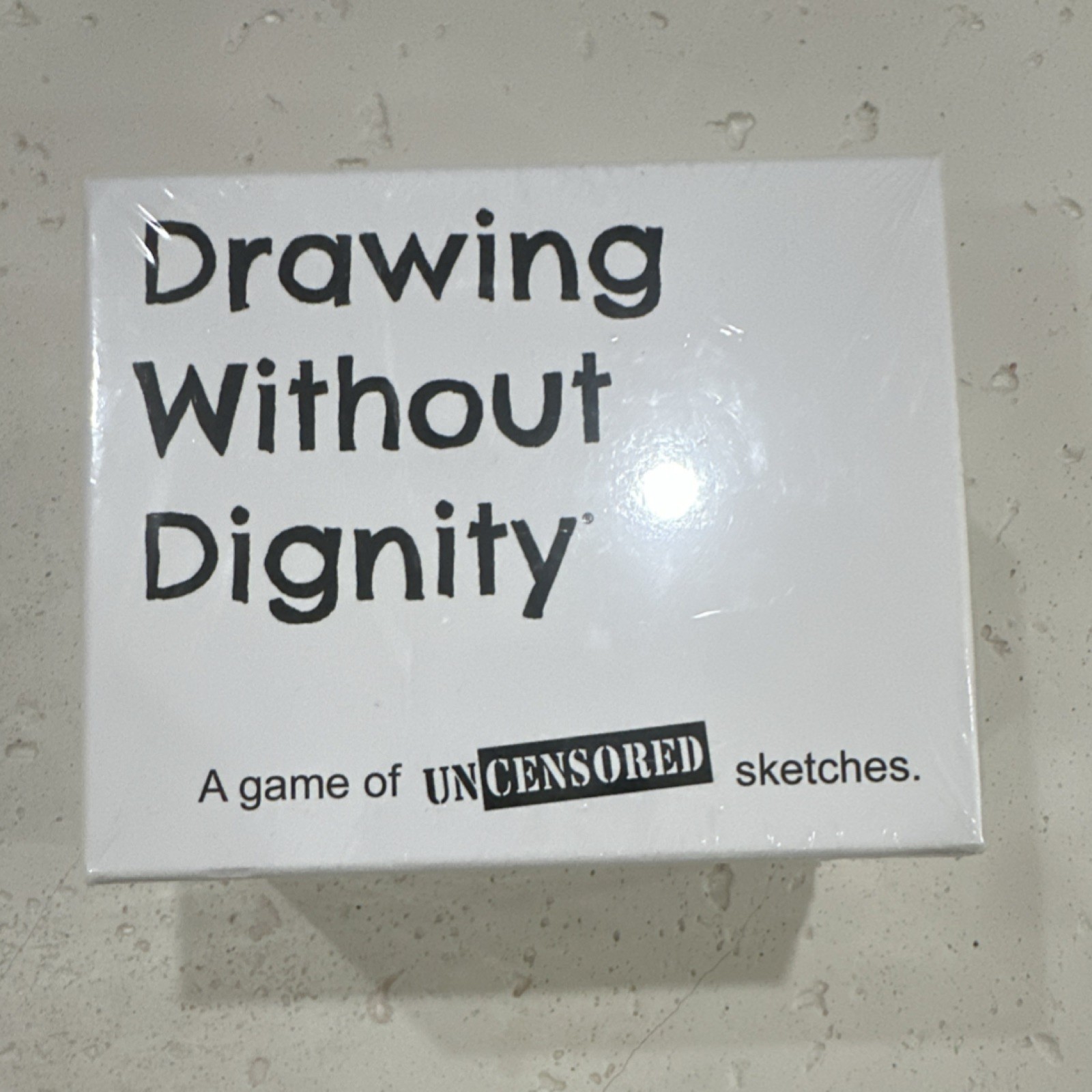 TwoPointOh Games Drawing Without Dignity Party Game 4-12 Players Ages 17+ 2018