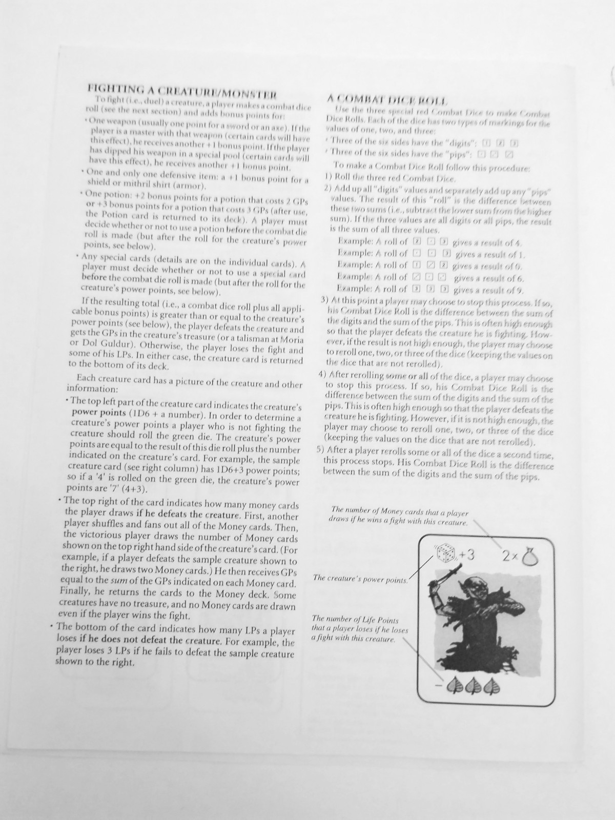 The Hobbit Adventure Boardgame I.C.E 1994 Complete