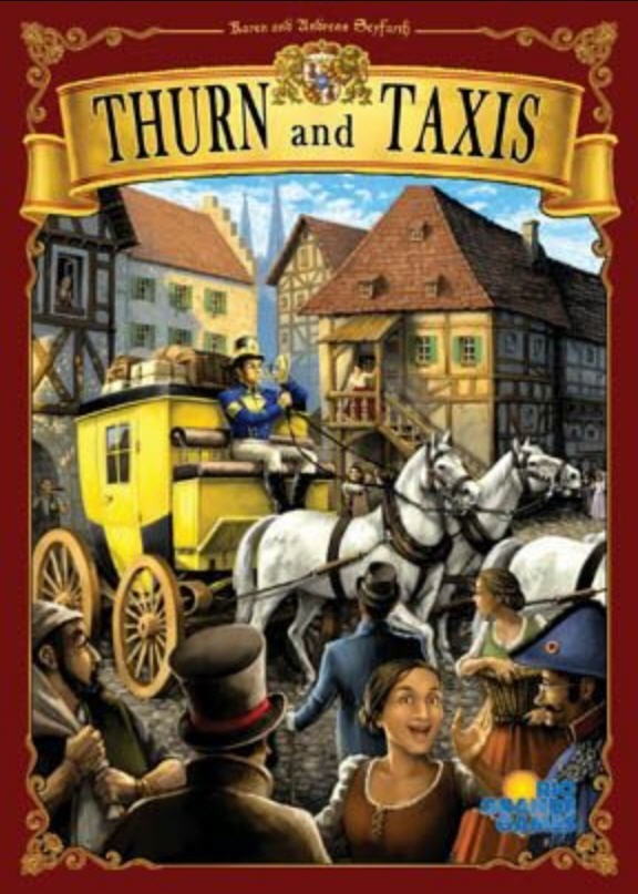 Thurn and Taxis PLUS Messenger of Princess – Board Game – BRAND NEW – OOP
