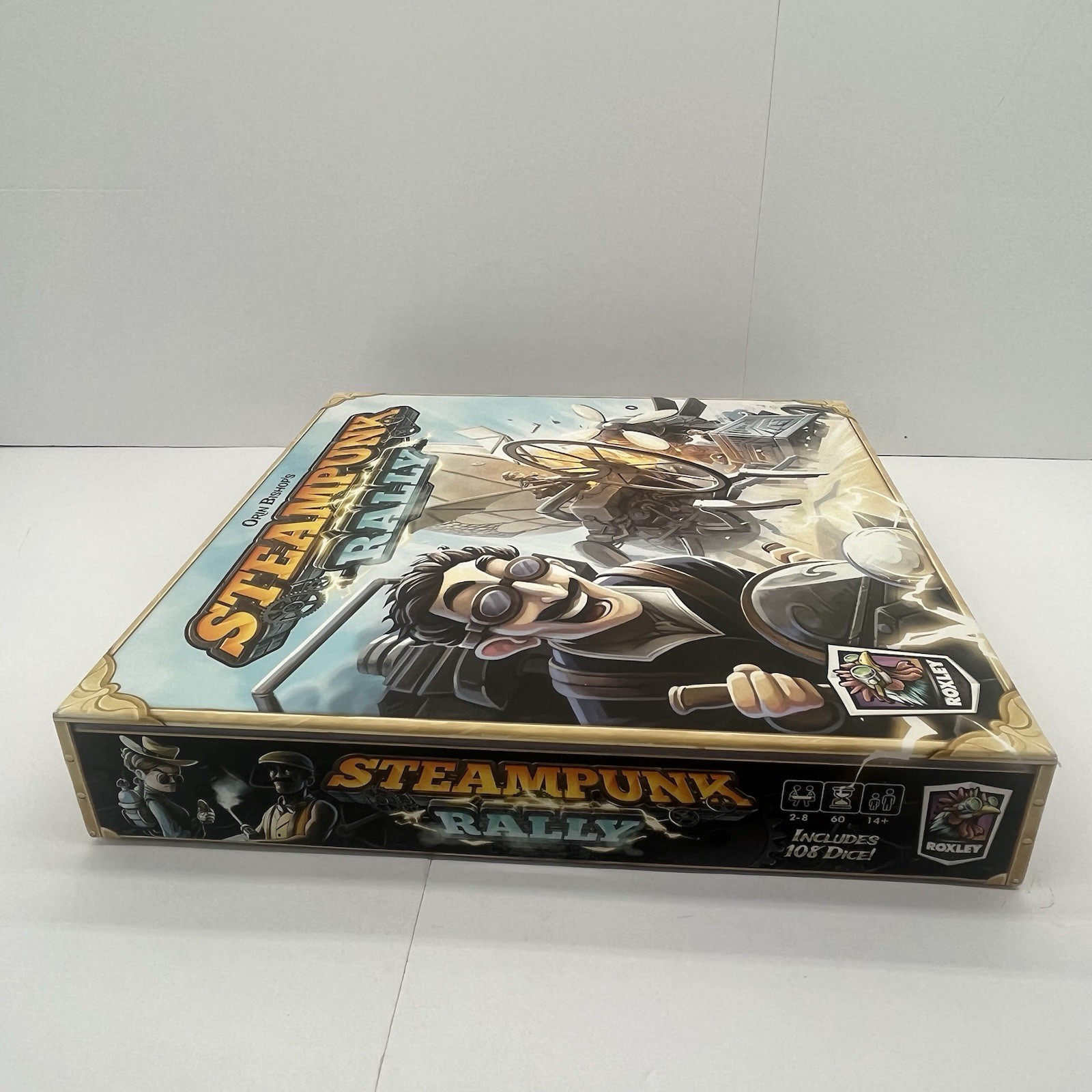 Steampunk Rally Board Game – Roxley – 100% Complete First Run