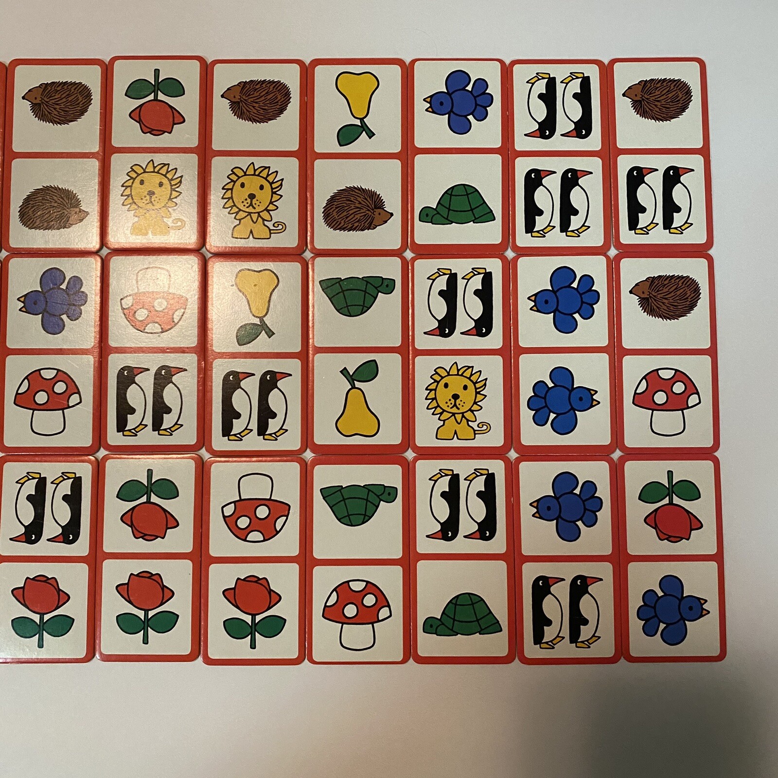 Ravensburger Vintage Picture Domino Game by Dick Bruna 1982 Age 4-8 Years Old