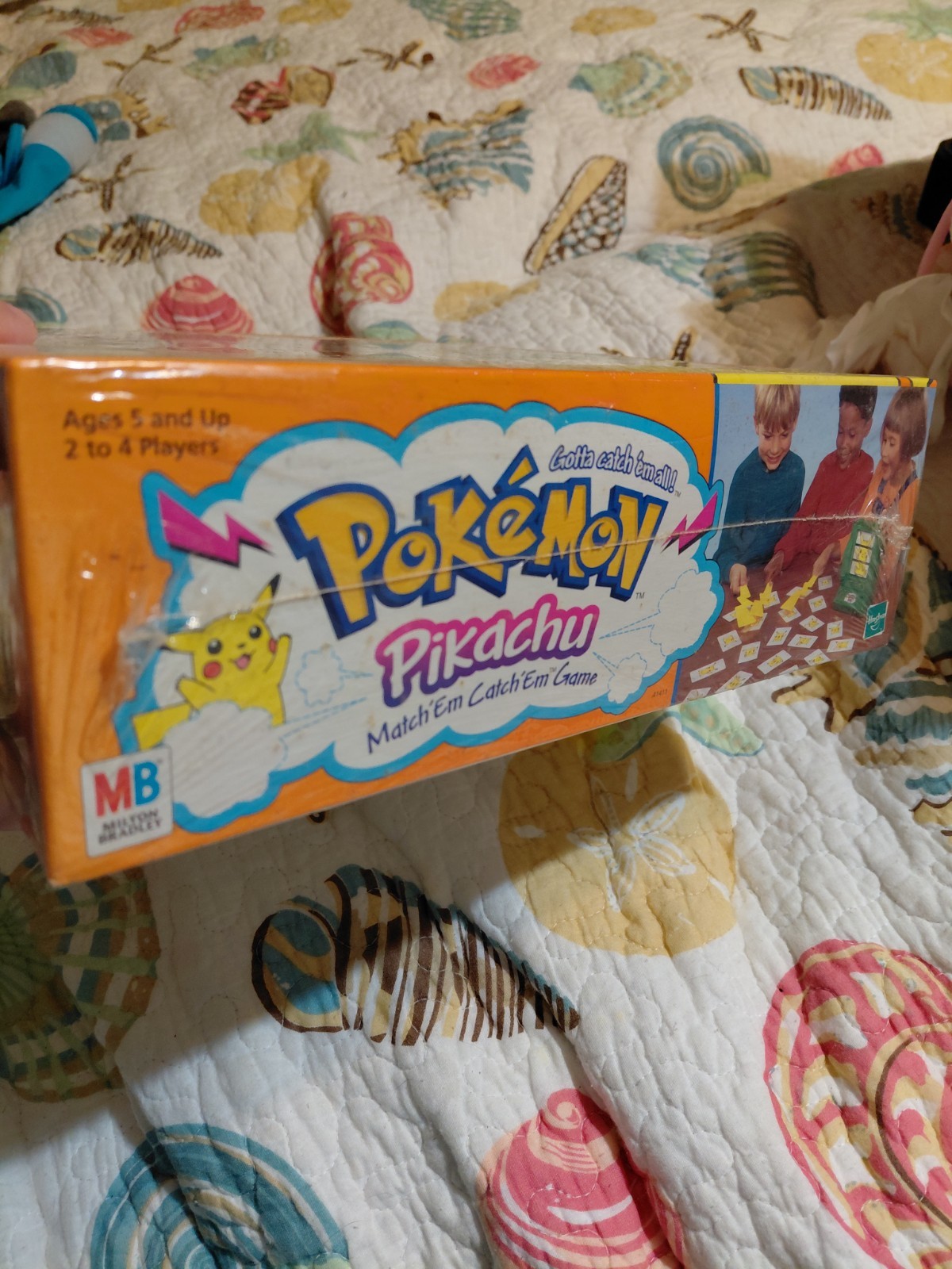 Milton Bradley Pokémon Pikachu Match’Em Catch’Em Board Game Ages 5+ No Reading