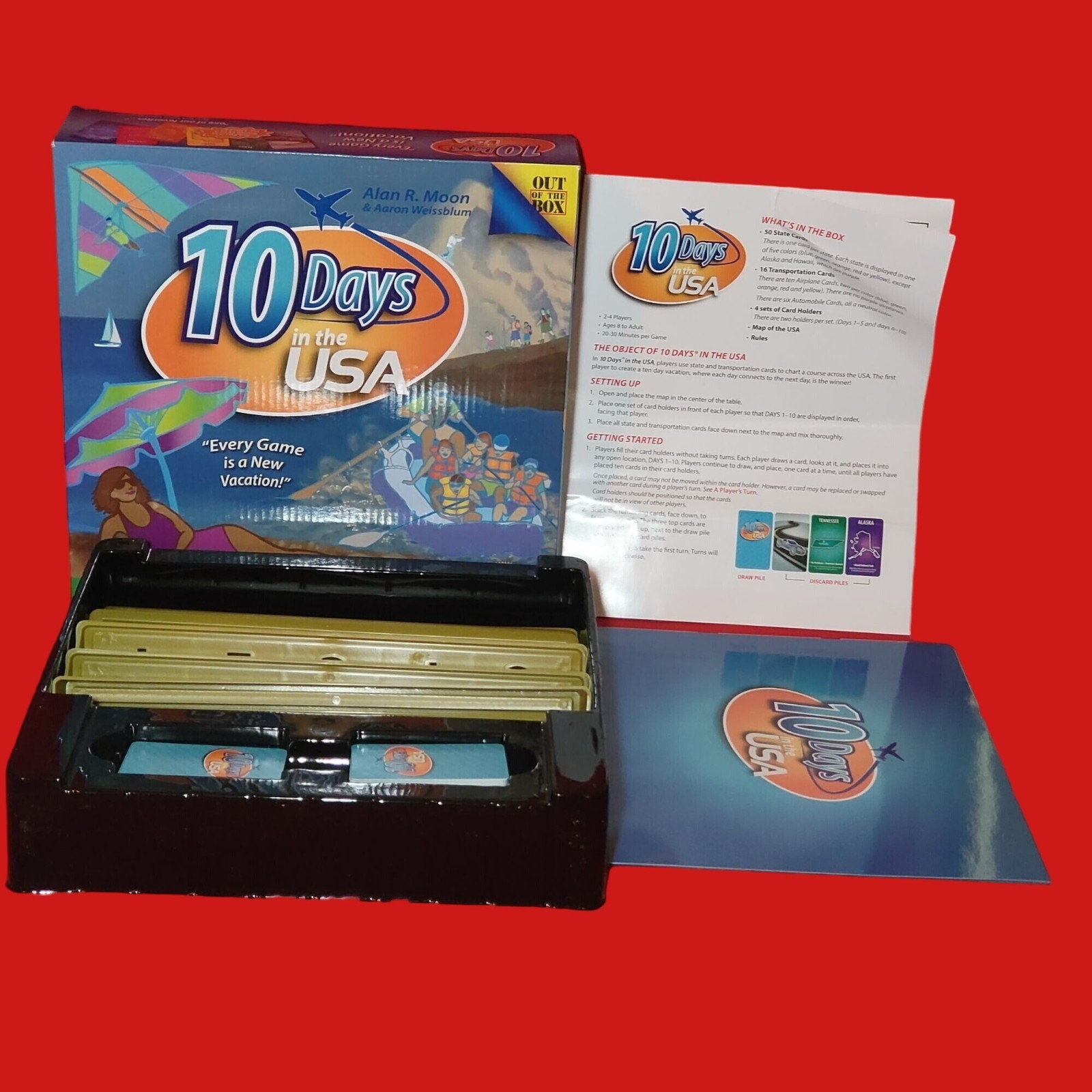 10 Days in the USA Family Board Game Every Game is a New Vacation