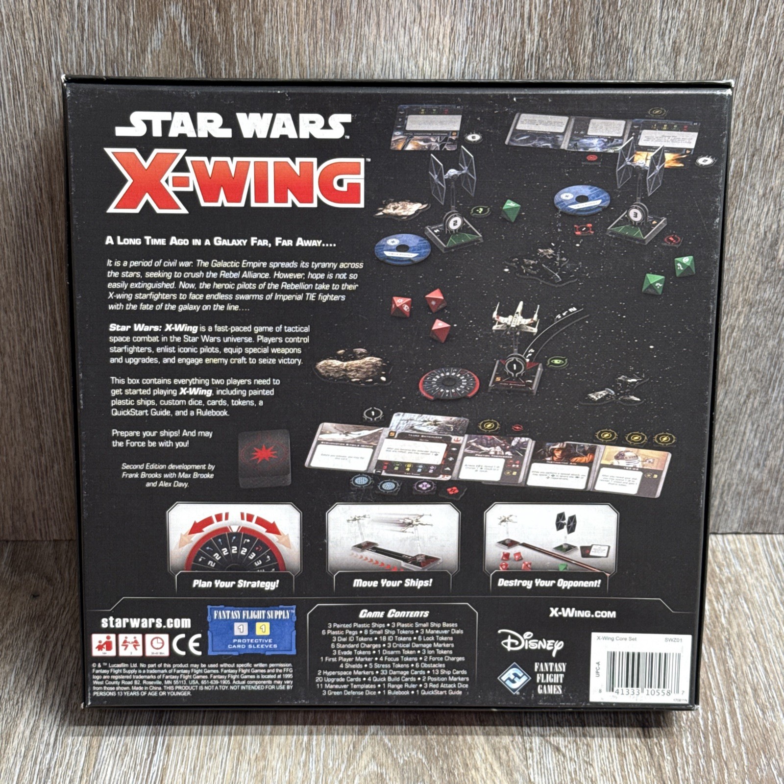 Star Wars X-Wing Core Set Miniature Game SWZ01 – NEW IN BOX – SHIPS FAST