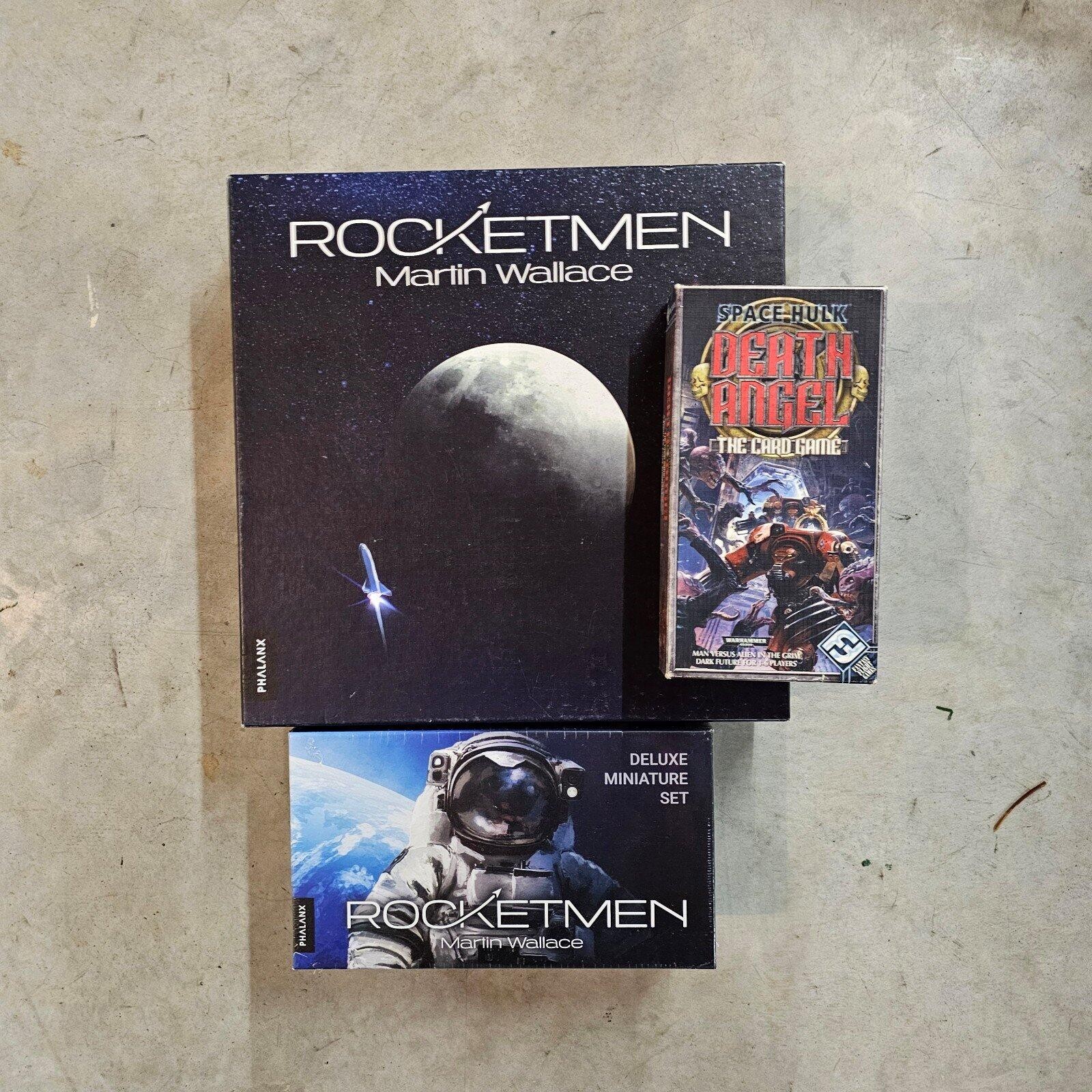 Space Hulk Death Angel Card Game + Rocketmen with Deluxe expansion