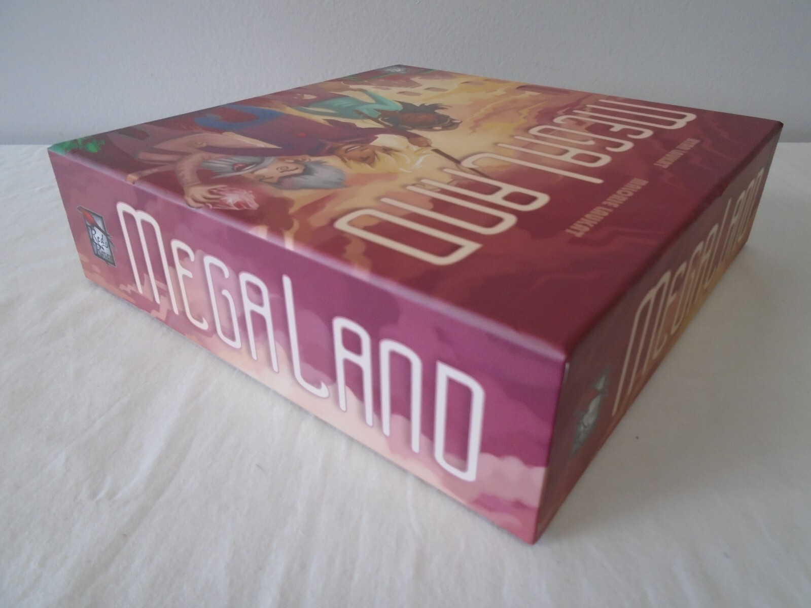 Mega Land Board Game [Red Raven Games 2018] [100% COMPLETE EXCELLENT CONDITION]