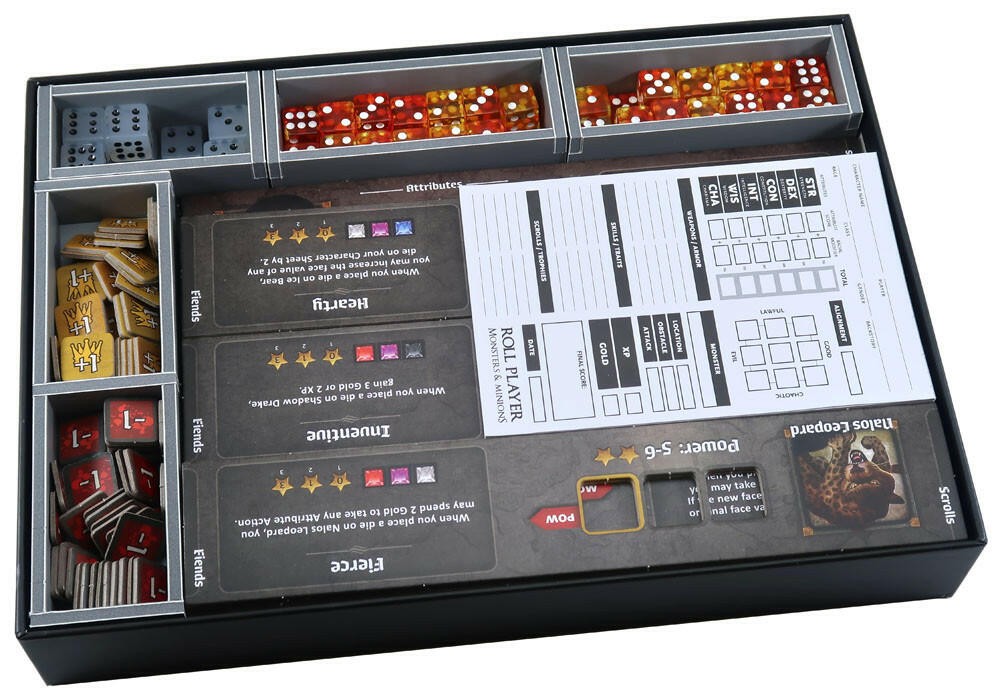 Folded Space: Roll Player Board Game Organiser