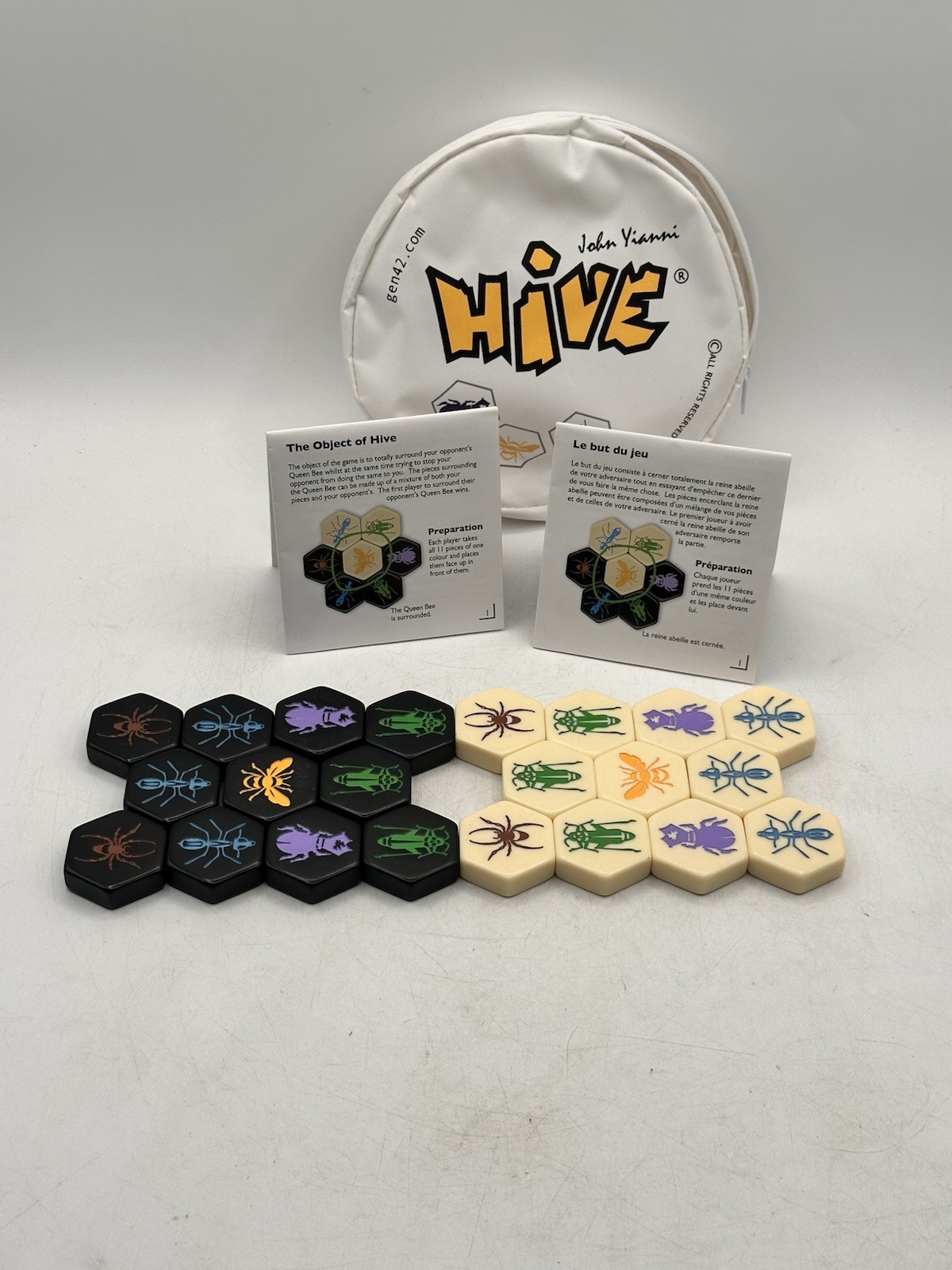 Hive A Game Crawling With Possibilities John Yianni Gen42.com Protect The Queen