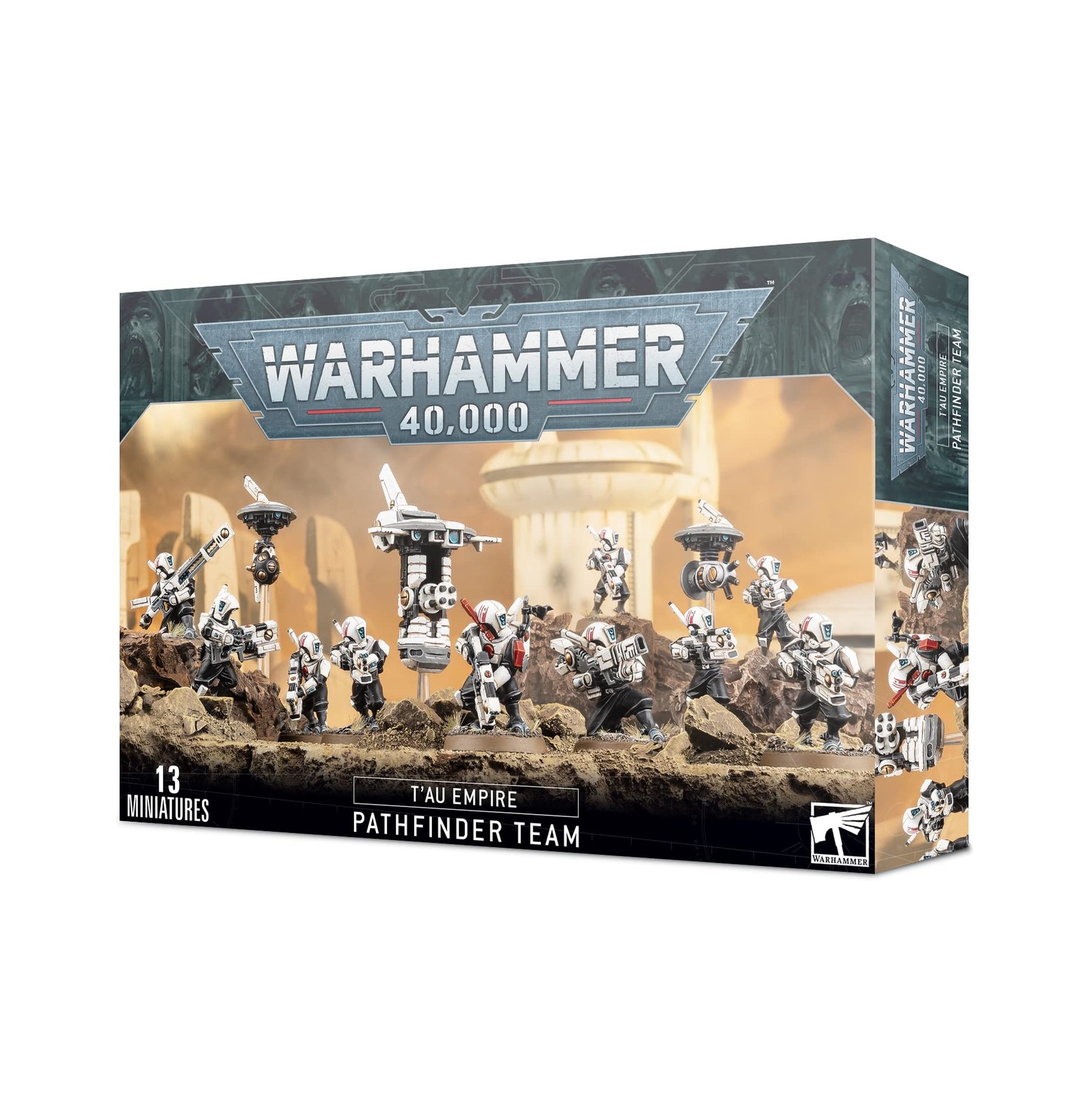 Tau Empire Pathfinder Team – Warhammer 40,000 One Size, Gray