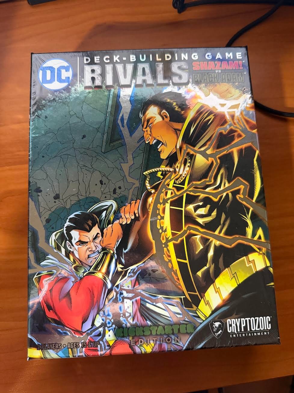 DC Deck-Building Game: Rivals — Shazam! vs. Black Adam (Kickstarter Edition)