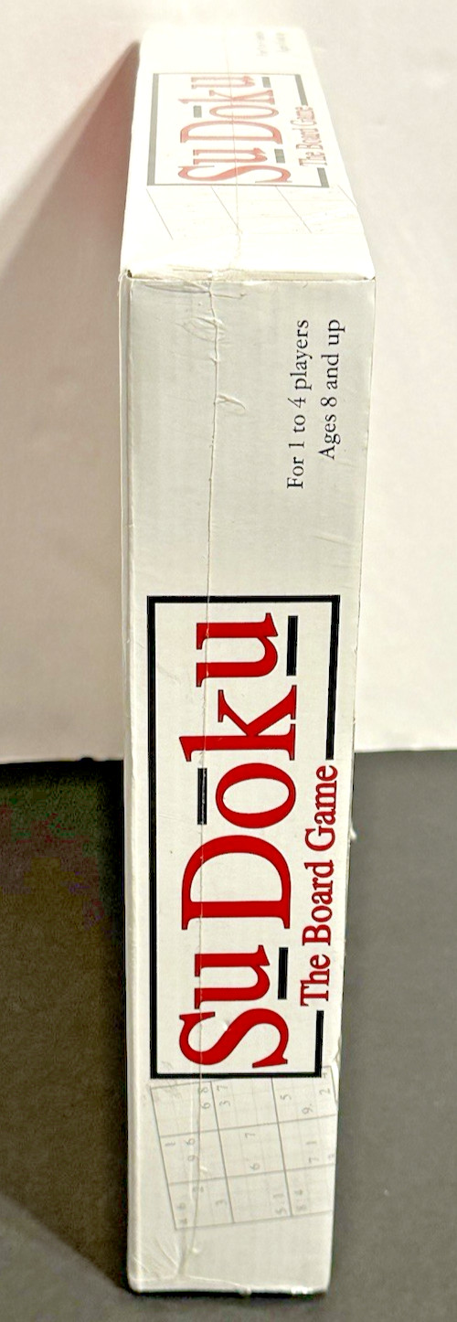 Su Doku The Board Game-The Original 1 To 4 Player Version New/Sealed