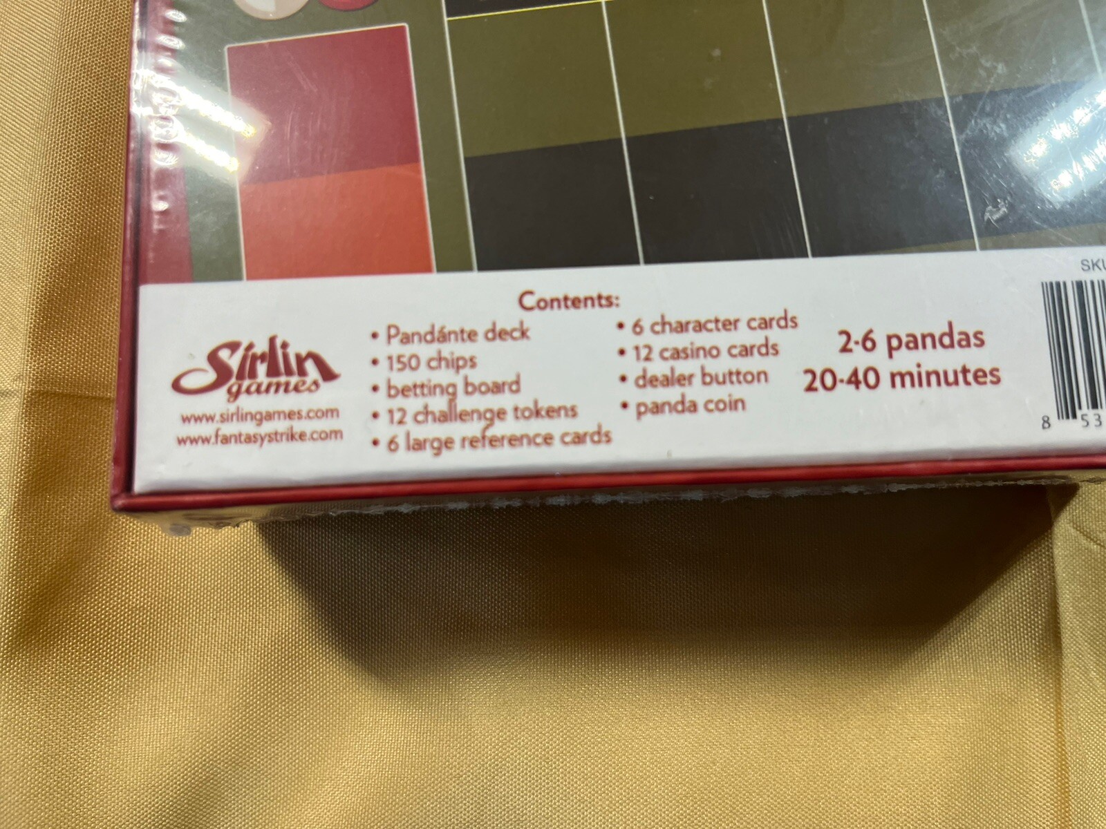 Pandánte 2nd Edition w/ Light & Dark Expansion Sealed New Sirlin Games (2015)