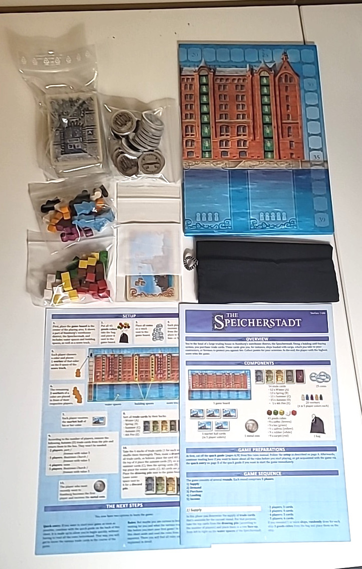 The Speicherstadt 2010, Z-Man Games, Pre-Owned