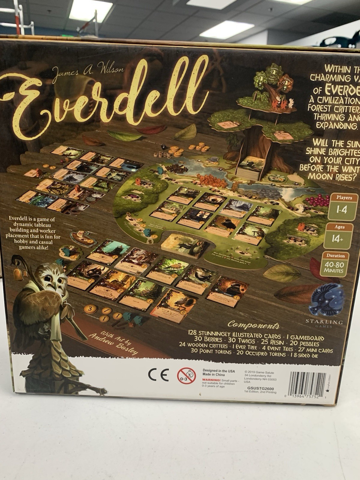 STARLING GAMES “EVERDELL” BY JAMES A. WILSON