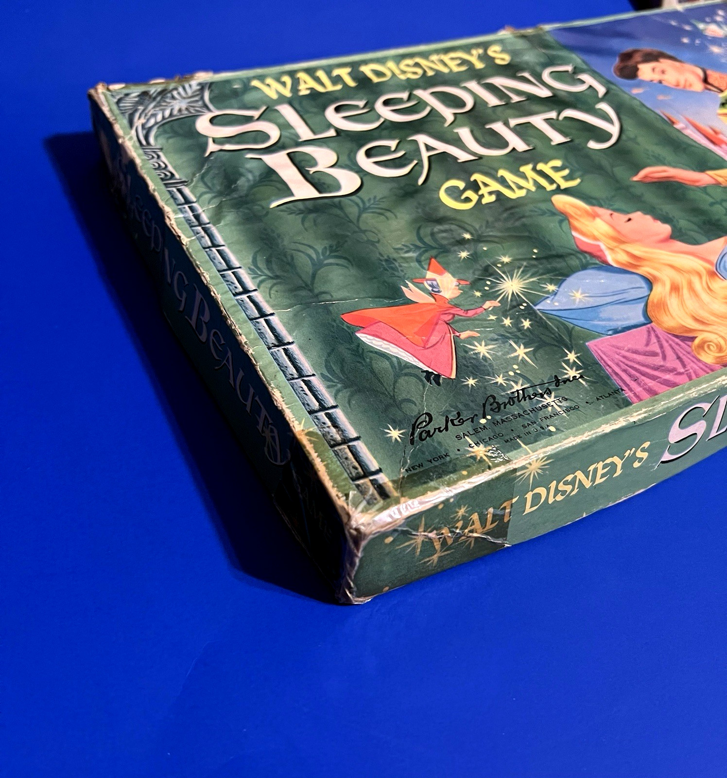 Walt Disney Sleeping Beauty Game 1958 Parker Brothers. Complete. Board excellent