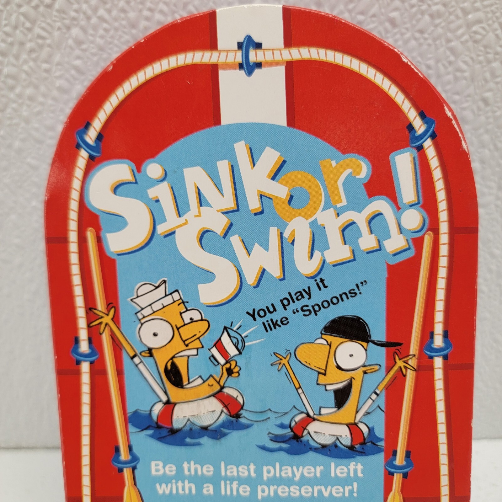 Hallmark Sink Or Swim Game 3-6 Players Ages 6+ Play It Like Spoons