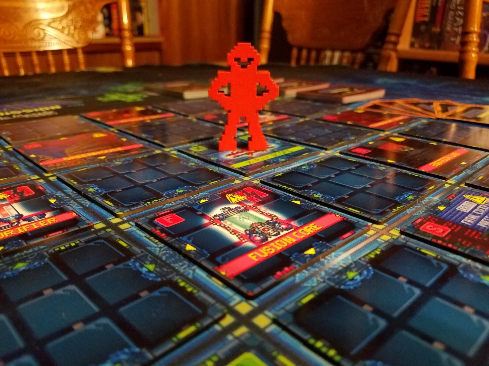 Incoming Transmission GAME WITH PLAYMAT cooperative sci-fi pixel boardgame