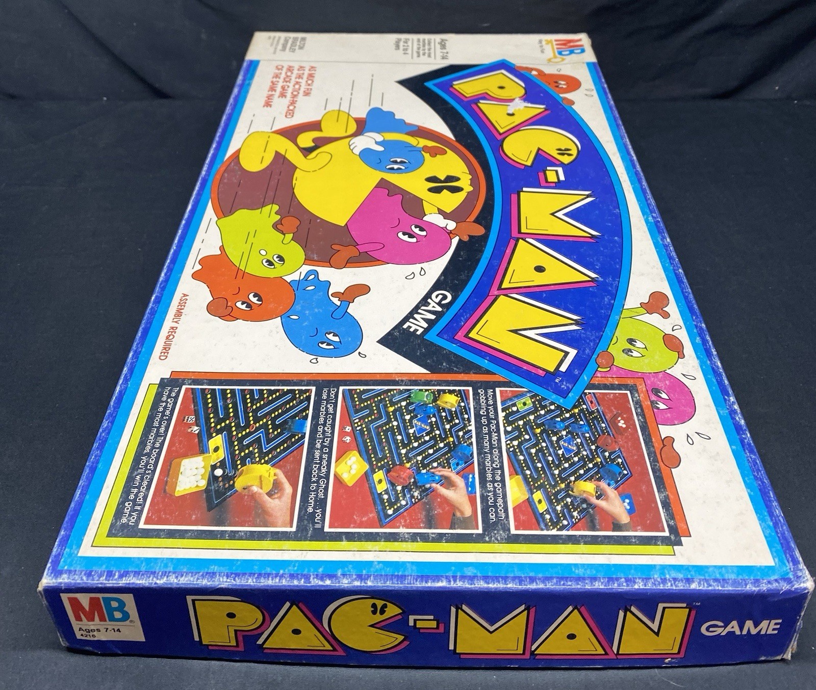 Vintage 1982 Pac-Man Board Game by Milton Bradley MB | Retro Arcade Classic
