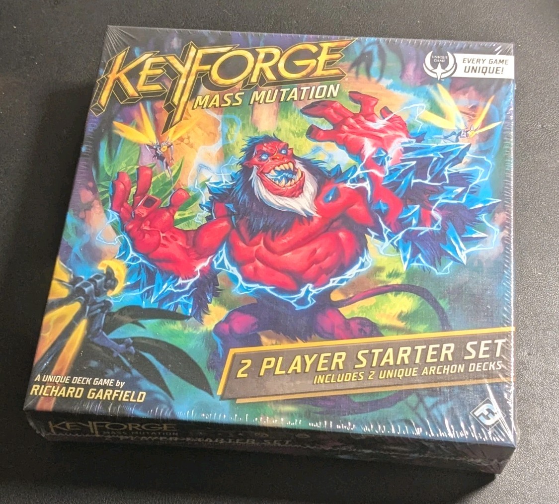 Keyforge: Mass Mutation – 2 Player Starter Set (2020, Fantasy Flight) [Sealed]