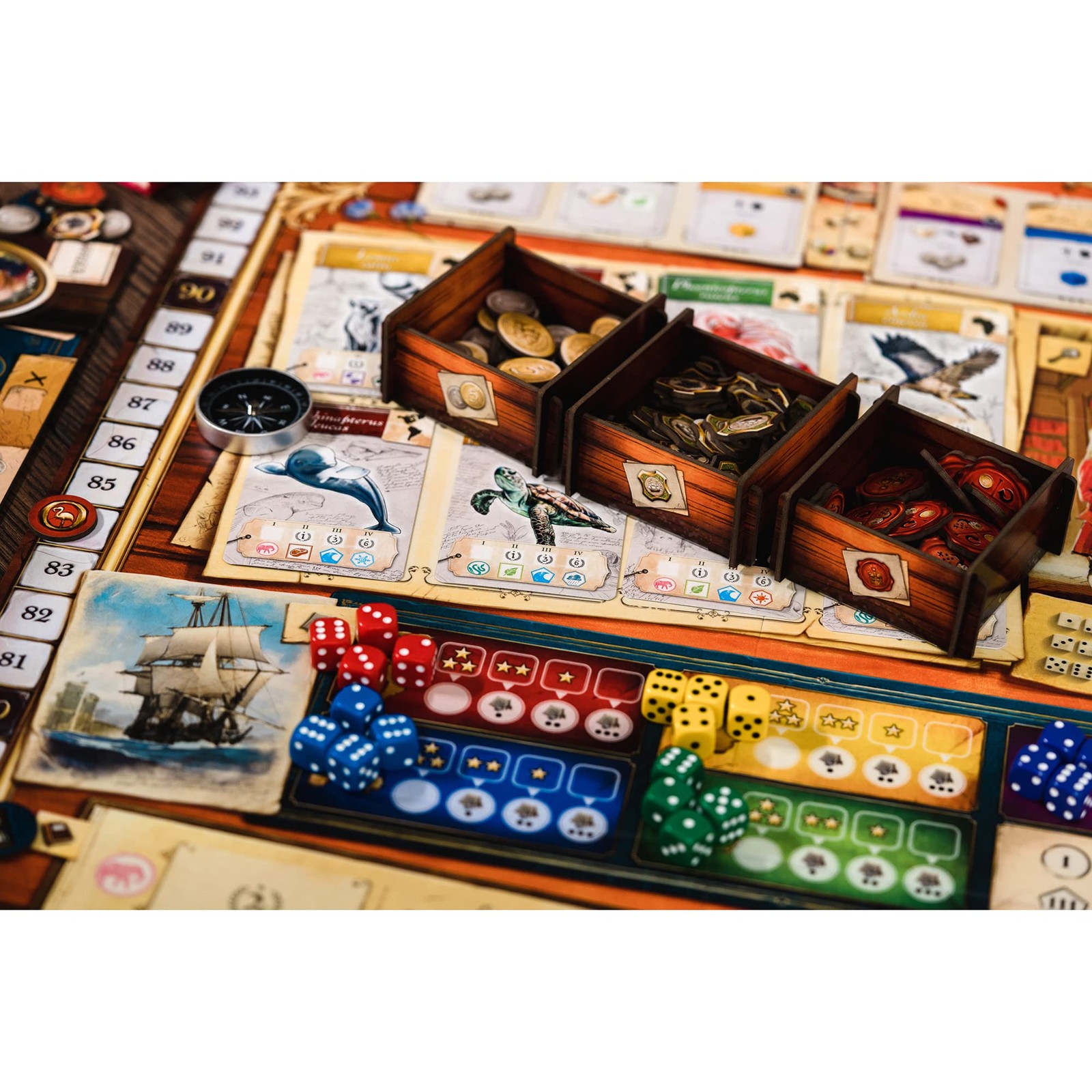 | Encyclopedia | Strategy Board Game | Dice and Worker Placement | 1 to 4 Pla…