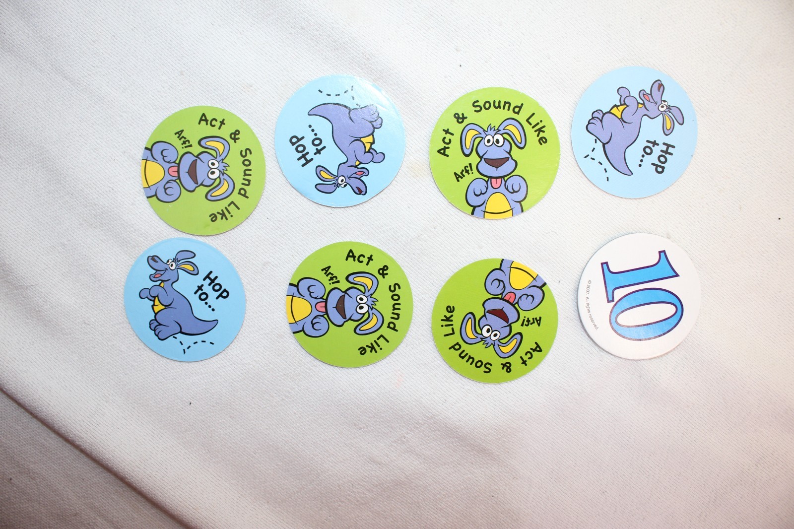 Patch Products CAN DO ROO Fun Learning Game Colors Shapes Numbers Letters RARE!