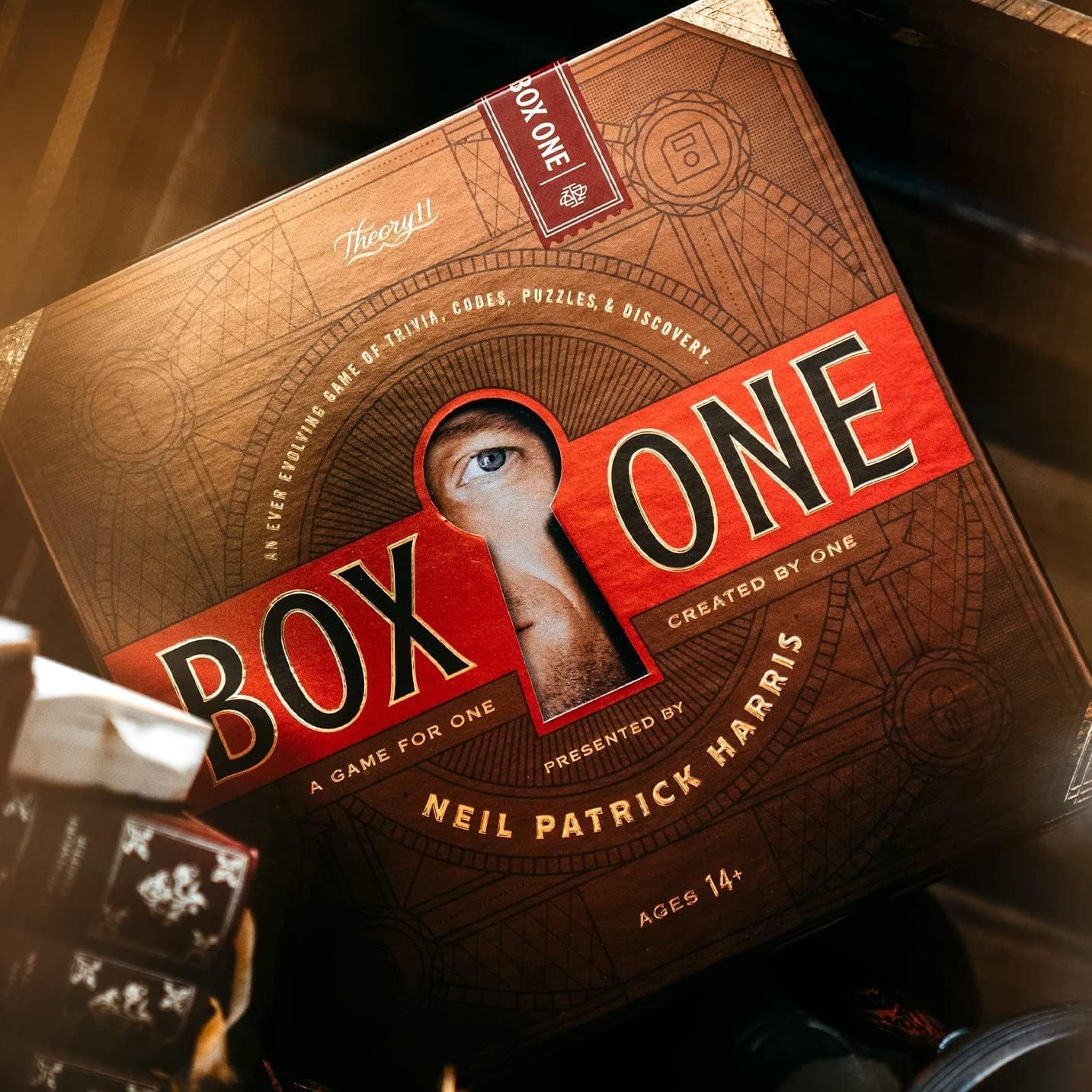 NEW- Box One by Neil Patrick Harris Puzzle Game Theory 11 – For One (Ages 14+)