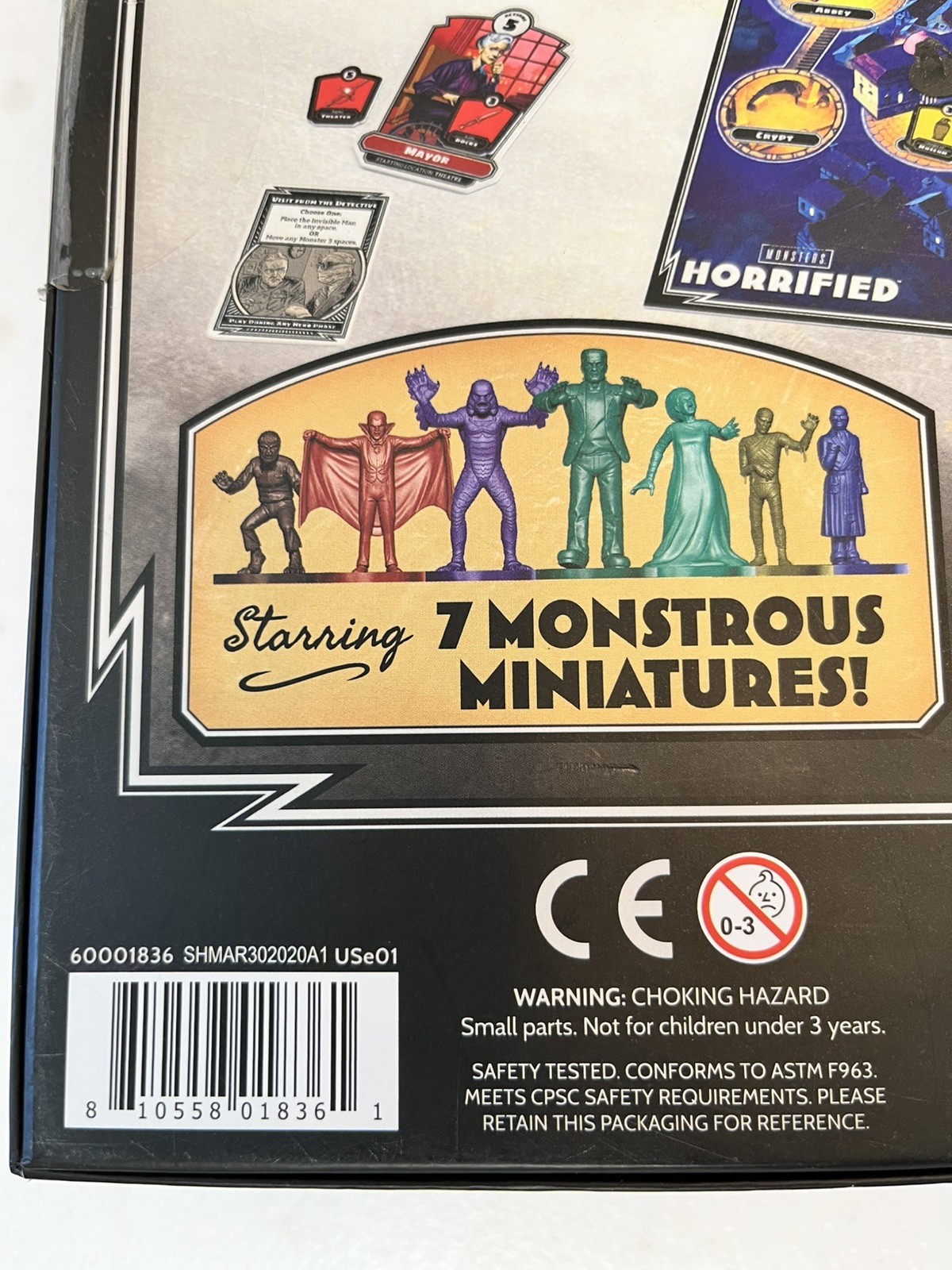 (Sealed) Ravensburger Horrified Universal Studios Monsters Strategy Board Game