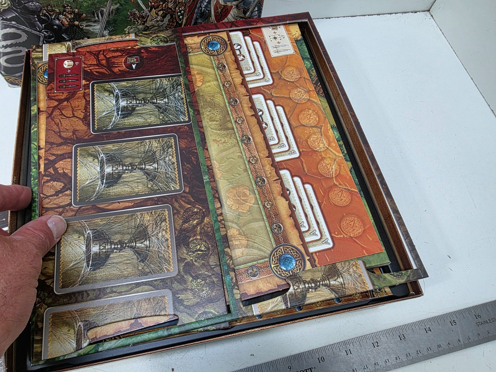 Shadows Over Camelot Board Game Days of Wonder 2012 SEALED CARDS MISSING 7 DICE