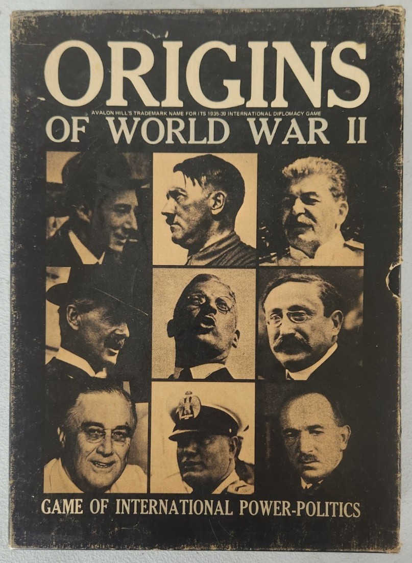 Avalon Hill Origins of World War II Game COMPLETE Good Condition Slipcase