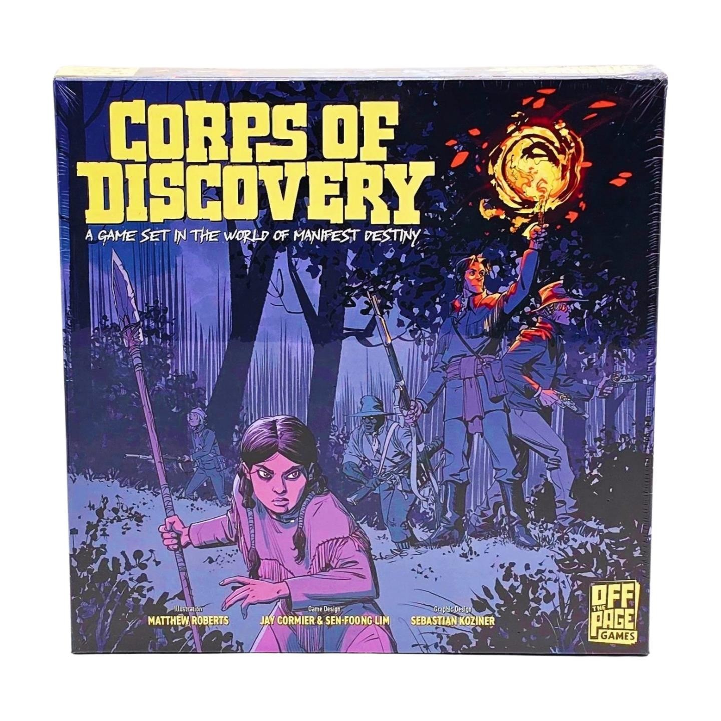 Corps of Discovery Retail Ed. + 4 Expansions by Off the Page Games – SEALED