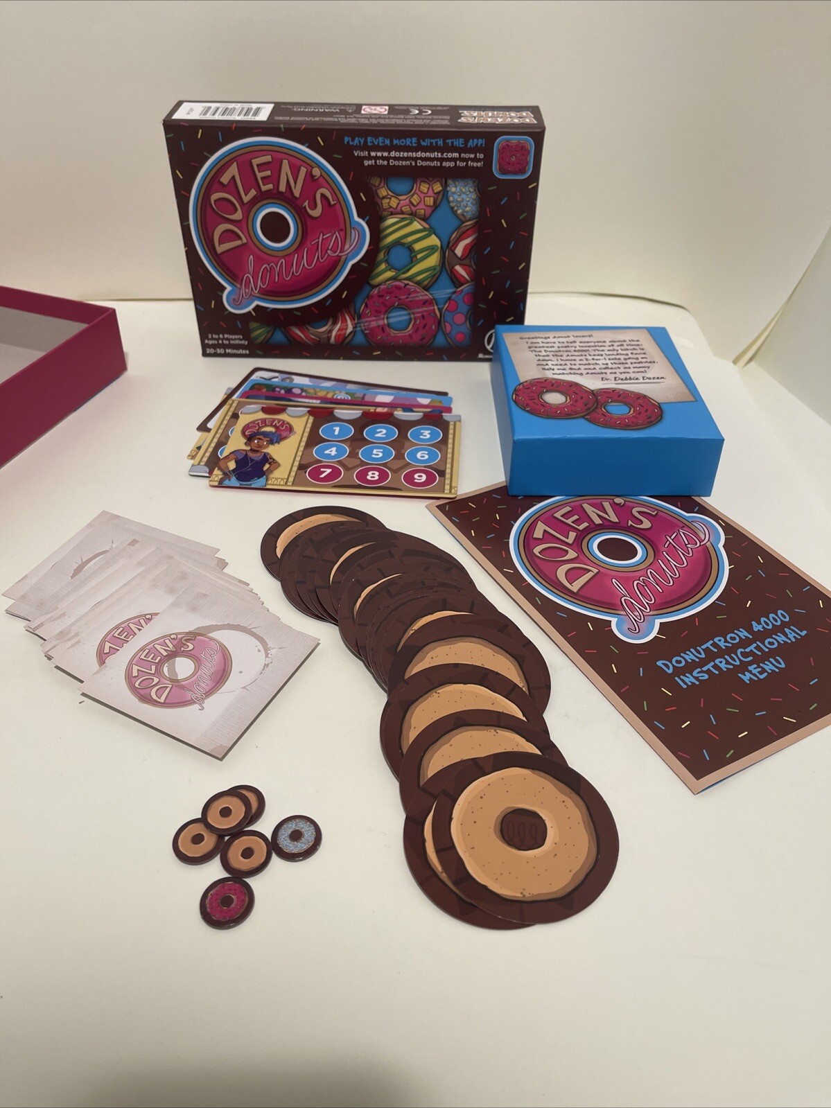 Dozen’s Donuts Fun Family Memory Matching Game Ages 4 & Up RETIRED/discontinued